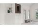 Bedroom features a sitting area, built-in shelves and large windows at 112 Trellingwood Dr, Morrisville, NC 27560