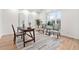 Bright office featuring a large window and comfortable seating area at 112 Trellingwood Dr, Morrisville, NC 27560