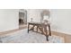 Bright home office with ample natural light and hardwood floors at 112 Trellingwood Dr, Morrisville, NC 27560