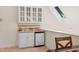 Loft snack bar with sink and cabinet at 112 Trellingwood Dr, Morrisville, NC 27560