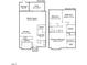 Detailed floor plan showcasing the layout of this home, including the dimensions of each room at 1515 Edgeside Ct, Raleigh, NC 27609
