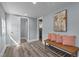 Bonus room leading to the bathroom and kitchen at 1855 W West River Rd, Franklinton, NC 27525