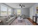 Cozy living room with comfortable seating, natural light, and inviting decor at 1855 W West River Rd, Franklinton, NC 27525