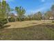 Front yard with a large lawn and mature trees surrounding the house at 200 Indian Branch Dr, Morrisville, NC 27560