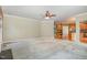 An open-concept living room area provides ample space and flows seamlessly into the kitchen at 205 Quarryrock Rd, Holly Springs, NC 27540