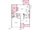 Detailed first floor plan showcasing the layout with a garage, kitchen, dining, living spaces, and sunroom at 230 Tidal Pool Way, Cary, NC 27519