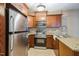 Beautiful kitchen featuring stainless steel appliances and granite countertops at 3012 Optimist Farm Rd, Apex, NC 27539
