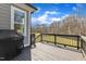 Deck overlooks large backyard; great for outdoor entertaining and relaxation at 3240 Donlin Dr, Wake Forest, NC 27587