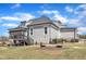 Beautiful home with a covered deck and a spacious backyard at 3240 Donlin Dr, Wake Forest, NC 27587