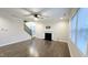 Bright living room featuring a fireplace, lots of natural light and hardwood floors at 49 W Copenhaver Dr, Clayton, NC 27527