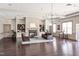Clubhouse lounge area with comfortable seating, fireplace, and elegant decor at 724 Summer Music Ln, Raleigh, NC 27603