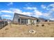 View of the backyard with a fence, solar panels, and a screened-in porch at 123 Carbone Ln, Clayton, NC 27527