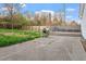 Large backyard with a patio, a wooden deck and a privacy fence at 1304 Drew St, Durham, NC 27701
