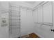 Spacious walk-in closet with wire shelving at 2505 Egypt Mountain Rd, Kittrell, NC 27544