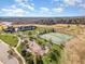 Upscale community with manicured landscaping, tennis courts, and playground at 251 North Crest Dr, Chapel Hill, NC 27517
