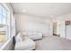 Spacious living room with a bright interior, large windows, and comfortable seating for relaxation at 251 North Crest Dr, Chapel Hill, NC 27517