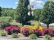 Landscaped flower garden showcasing a colorful mix of flowering bushes at 3417 Pea Ridge Rd, New Hill, NC 27562