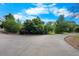 Circular driveway and landscaping elements at 4811 New Sharon Church Rd, Hillsborough, NC 27278
