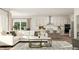 Open-concept living space combining living room and kitchen area at 5648 Cayden Cove Dr, Wendell, NC 27591