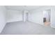 Bright bedroom with carpet and en-suite bathroom at 571 White Birch Ln, Angier, NC 27501