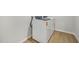 Convenient laundry area with modern side-by-side washer and dryer at 591 White Birch Ln, Angier, NC 27501