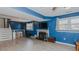 Basement living space with fireplace, entertainment center, and cozy atmosphere at 6089 Joe Trail Ct, Mebane, NC 27302