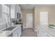 Kitchen featuring stainless steel appliances, granite countertops, and a modern sink at 656 Dallas Rose Dr, Wendell, NC 27591