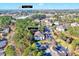 An aerial view highlighting the community's convenient proximity to UNC Chapel Hill (4.7 miles) at 833 Providence Glen Dr, Chapel Hill, NC 27514