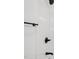 A close up view of the stylish shower fixture at 109 Faucette Ave, Burlington, NC 27215