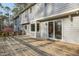 Spacious backyard deck leads to sliding glass doors at 1113 Harvest Mill Ct, Raleigh, NC 27610