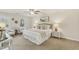 Bright bedroom with neutral color palette and modern decor at 1113 Harvest Mill Ct, Raleigh, NC 27610