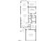 Detailed floor plan showcasing the layout of the home, including room dimensions at 1407 Palmer Hill Dr, Durham, NC 27703