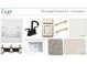 Bathroom design featuring white countertops, black fixtures, and beige flooring at 1511 Malcus Ct # 64, Fuquay Varina, NC 27526