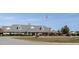An inviting community clubhouse featuring manicured grounds and ample parking at 249 High Ridge Ln, Pittsboro, NC 27312
