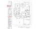 Detailed first floor plan showcasing the layout of living spaces and room dimensions at 249 High Ridge Ln, Pittsboro, NC 27312