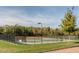 Well-maintained tennis courts with lush green surroundings, perfect for recreational play at 249 High Ridge Ln, Pittsboro, NC 27312