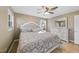 Bedroom featuring great natural lighting and exterior views from multiple windows at 401 Fletcher Dr, Raleigh, NC 27603