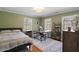 Bedroom with generous natural light perfect for a home office at 609 Brookview Dr, Chapel Hill, NC 27514
