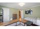 Comfortable bedroom with desk space and stylish decor at 609 Brookview Dr, Chapel Hill, NC 27514