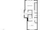 Second floor floorplan showing bedrooms, bathrooms, closets, and laundry area of the home at 7818 Spungold St, Raleigh, NC 27617
