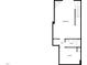 Third floor floorplan showing bedroom, bathroom, hall, and room layout of the home at 7818 Spungold St, Raleigh, NC 27617