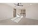 Open loft area with carpet and natural light from the windows at 1029 Benay Rd, Morrisville, NC 27560