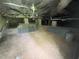 Spacious basement with concrete floors and exposed ceiling, offering potential for customization at 1116 Shadywood Ln, Raleigh, NC 27603