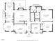 Detailed floor plan showcasing the layout of a home with labeled rooms and dimensions at 1116 Shadywood Ln, Raleigh, NC 27603