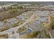 An aerial view highlighting the well-maintained community and surrounding landscape at 1146 Blue Bird Ln, Wake Forest, NC 27587
