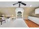 Cozy bonus room with wet bar and hardwood accents at 12101 Lockhart Ln, Raleigh, NC 27614