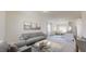 Cozy living room featuring neutral tones, modern decor, and plenty of natural light at 127 N Keatts Winner Ct, Wilson's Mills, NC 27520