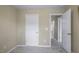 Bedroom features carpeted floors, neutral wall color and white door at 1536 Ricochet Dr, Raleigh, NC 27610