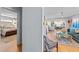 Open-concept interior showcasing the bedroom and living area, highlighting the home's spacious layout at 1603 N Alston Ave, Durham, NC 27701