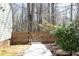 Sidewalk next to a fence and landscaping at 1705 Mcrae Pl, Hillsborough, NC 27278